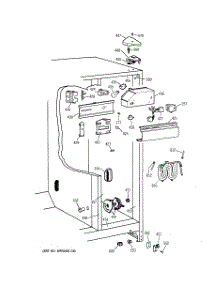 07 - Fresh Food Section parts for Ge Refrigerator TFX20JRBEWH from AppliancePartsPros.com