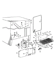 04 - Section4 parts for Ge Refrigerator TFX20RFB from AppliancePartsPros.com