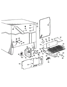 04 - Section4 parts for Ge Refrigerator TFX20RGB from AppliancePartsPros.com