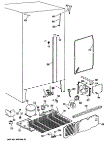 04 - Section4 parts for Ge Refrigerator TFX20RNB from AppliancePartsPros.com