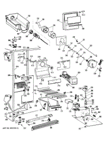 02 - Section2 parts for Ge Refrigerator TFX20RRAWH from AppliancePartsPros.com