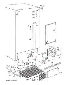 04 - Section4 parts for Ge Refrigerator TFX20RRAWH from AppliancePartsPros.com