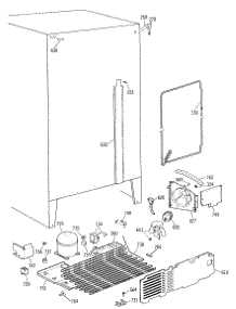 04 - Section4 parts for Ge Refrigerator TFX20SASMAD from AppliancePartsPros.com