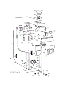 05 - Fresh Food Section parts for Ge Refrigerator TFX22CRBABB from AppliancePartsPros.com