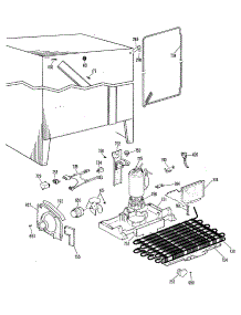 04 - Section4 parts for Ge Refrigerator TFX22DJE from AppliancePartsPros.com