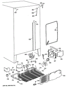 04 - Section4 parts for Ge Refrigerator TFX22JRSMWH from AppliancePartsPros.com