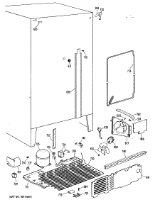 04 - Section4 parts for Ge Refrigerator TFX22KLL from AppliancePartsPros.com