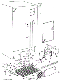 04 - Section4 parts for Ge Refrigerator TFX22PMD from AppliancePartsPros.com