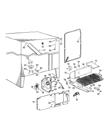 04 - Section4 parts for Ge Refrigerator TFX22RGB from AppliancePartsPros.com