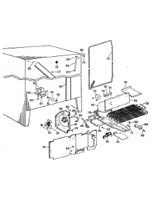 04 - Section4 parts for Ge Refrigerator TFX22RLK from AppliancePartsPros.com