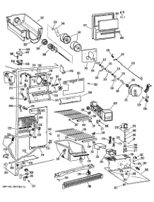 02 - Section2 parts for Ge Refrigerator TFX22RMB from AppliancePartsPros.com