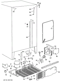 04 - Section4 parts for Ge Refrigerator TFX22RMB from AppliancePartsPros.com