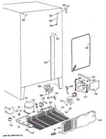 04 - Section4 parts for Ge Refrigerator TFX22SRSBWH from AppliancePartsPros.com