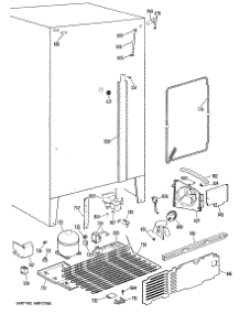04 - Section4 parts for Ge Refrigerator TFX22VMD from AppliancePartsPros.com