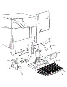 04 - Section4 parts for Ge Refrigerator TFX22ZJF from AppliancePartsPros.com