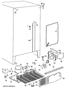 04 - Section4 parts for Ge Refrigerator TFX22ZMA from AppliancePartsPros.com