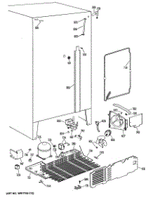 04 - Section4 parts for Ge Refrigerator TFX22ZRSAWH from AppliancePartsPros.com