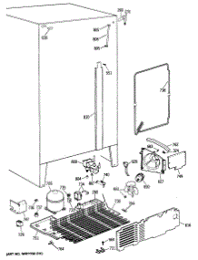 04 - Section4 parts for Ge Refrigerator TFX22ZRSBAA from AppliancePartsPros.com