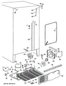 05 - Section5 parts for Ge Refrigerator TFX24FMA from AppliancePartsPros.com