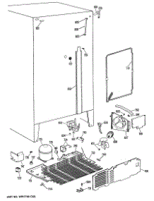 04 - Section4 parts for Ge Refrigerator TFX24JRSAAD from AppliancePartsPros.com