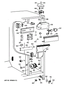 03 - Section3 parts for Ge Refrigerator TFX24PATAAA from AppliancePartsPros.com