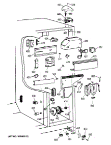04 - Section4 parts for Ge Refrigerator TFX24PFSBAA from AppliancePartsPros.com