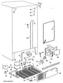 04 - Section4 parts for Ge Refrigerator TFX24PLL from AppliancePartsPros.com