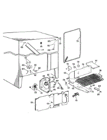 03 - Section3 parts for Ge Refrigerator TFX24RGB from AppliancePartsPros.com