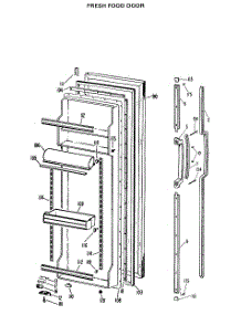 02 - Section2 parts for Ge Refrigerator TFX24RLK from AppliancePartsPros.com