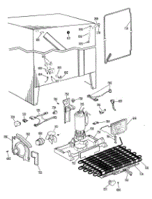 04 - Section4 parts for Ge Refrigerator TFX24SHB from AppliancePartsPros.com