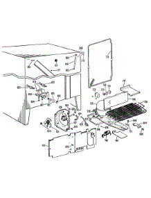 04 - Section4 parts for Ge Refrigerator TFX24SLB from AppliancePartsPros.com