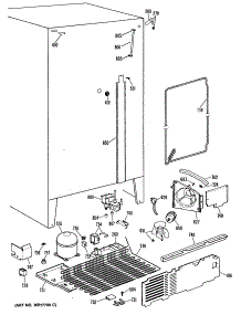 05 - Section5 parts for Ge Refrigerator TFX24TMA from AppliancePartsPros.com