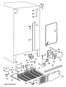 05 - Section5 parts for Ge Refrigerator TFX24VMA from AppliancePartsPros.com