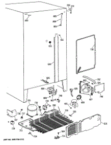 05 - Section5 parts for Ge Refrigerator TFX24ZFSBAD from AppliancePartsPros.com