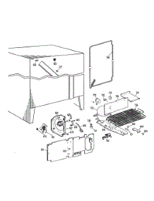 04 - Section4 parts for Ge Refrigerator TFX24ZGB from AppliancePartsPros.com