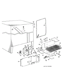 04 - Section4 parts for Ge Refrigerator TFX24ZKC from AppliancePartsPros.com