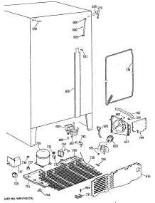 05 - Section5 parts for Ge Refrigerator TFX24ZRSMWH from AppliancePartsPros.com