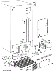 05 - Section5 parts for Ge Refrigerator TFX27FLN from AppliancePartsPros.com
