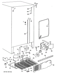 05 - Section5 parts for Ge Refrigerator TFX27ILL from AppliancePartsPros.com