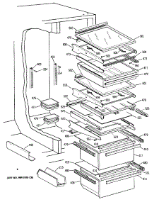 05 - Section5 parts for Ge Refrigerator TFX27PFSBAA from AppliancePartsPros.com