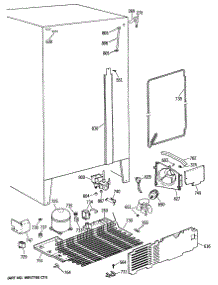 06 - Section6 parts for Ge Refrigerator TFX27PFSMWW from AppliancePartsPros.com