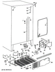 05 - Section5 parts for Ge Refrigerator TFX27TMA from AppliancePartsPros.com