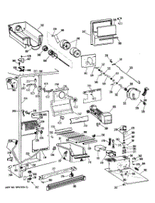 03 - Section3 parts for Ge Refrigerator TFX27VRBAD from AppliancePartsPros.com