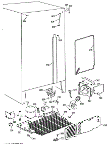 05 - Section5 parts for Ge Refrigerator TFX27ZRSMWH from AppliancePartsPros.com