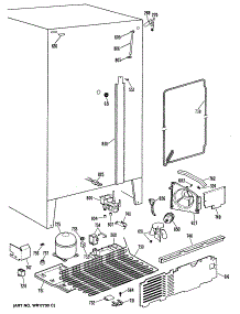 05 - Section5 parts for Ge Refrigerator TFXC24FMA from AppliancePartsPros.com