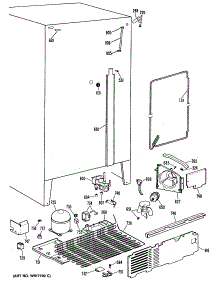 04 - Section4 parts for Ge Refrigerator TFXW22RNA from AppliancePartsPros.com