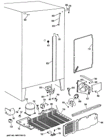 04 - Section4 parts for Ge Refrigerator TFXW24RMA from AppliancePartsPros.com