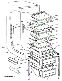 05 - Section5 parts for Ge Refrigerator TPG21BRXABB from AppliancePartsPros.com
