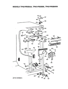 04 - Section4 parts for Ge Refrigerator TPH21PBSBBB from AppliancePartsPros.com