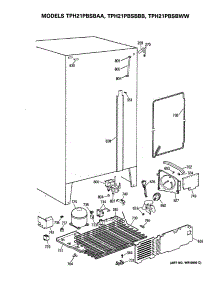 06 - Section6 parts for Ge Refrigerator TPH21PBSBWW from AppliancePartsPros.com